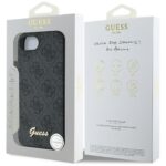Case Guess 4G Script Logo MagSafe for iPhone 16e black - imagine 8
