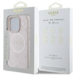 Guess GUHMP16XPSAPSMEP iPhone 16 Pro Max 6.9"pink hardcase Saffiano Peony Classic Logo MagSaf - imagine 8