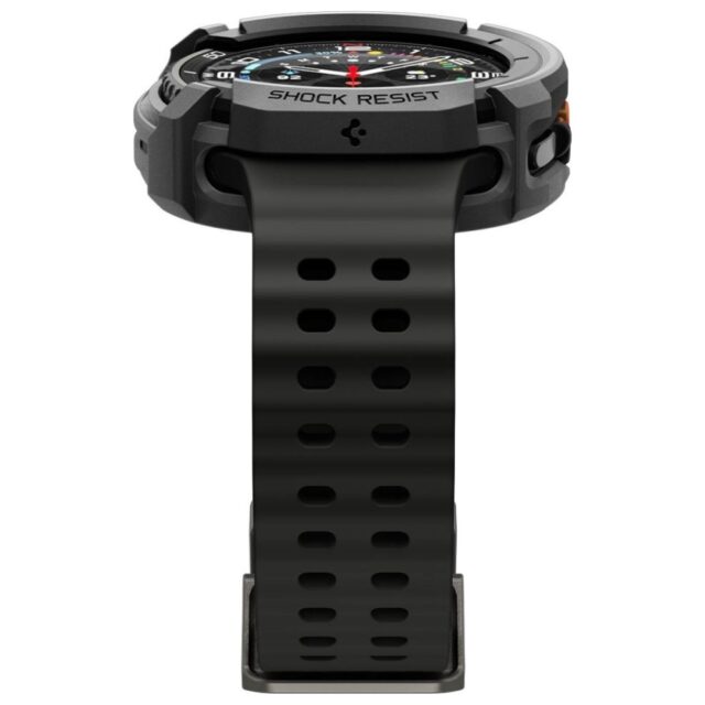 Spigen Rugged Armor Case for Samsung Galaxy Watch 8 Classic 46mm black - imagine 5