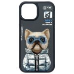 Nimmy case iPhone 15 6.1" black Cool&Cute 2.0 Dog - imagine 4