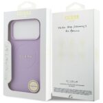 Case Guess Grained Ring MagSafe for  iPhone 17 Pro Max purple - imagine 8