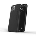 Diesel Moulded Case Premium LeatherWrap iPhone 12 Pro Max czarny/black 42517