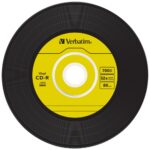 CD-R Verbatim DATA VINYL 700MB SLIM 10pcs 43426 - imagine 2