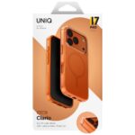 UNIQ Clario Case for iPhone 17 Pro Magclick Charging Orange - imagine 5