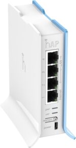 MikroTik hAP lite tower | WiFi Router | RB941-2nD-TC, 2,4GHz, 4x RJ45 100Mb/s - imagine 2