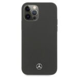 Mercedes MEHCP12MSILSG iPhone 12/12 Pro grey hardcase Silicone Line - imagine 3