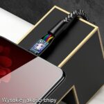 USAMS braided cable U41 microUSB 2m 2A red SJ396USB02 (US-SJ396) Fast Charge - imagine 3