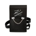 Karl Lagerfeld Handbag KLWBSAKLCK black  Autograph Chain - imagine 2
