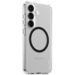 CARE by PanzerGlass Flagship Urban Combat Black QI Case for Samsung Galaxy S25 Transparent - imagine 2