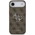 Case Guess 4G Big 4G Classic Logo for  iPhone Air brown silver - imagine 3