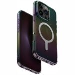 Case UNIQ Iridescia for iPhone 16 Pro Magclick Charging midnight