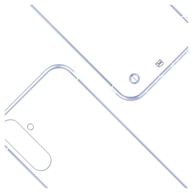 3MK Just20g Clear Case for Samsung Galaxy S25 - imagine 4