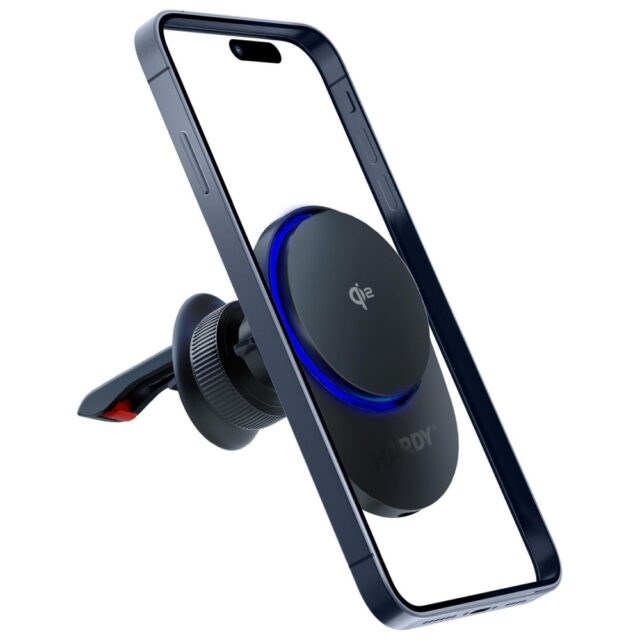 3MK Hardy AeroCharger Wireless Charger 15W MPP Qi2 Black - imagine 4