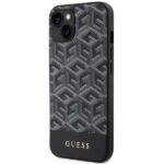 Guess GUHMP14SHGCFSEK iPhone 14 / 15 / 13 6.1" black hardcase GCube Stripes MagSafe - imagine 2