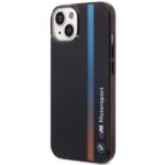 Etui BMW BMHCP14S22HVGV iPhone 14 / 15 / 13 6.1" czarny/black IML Tricolor Stripe - imagine 2
