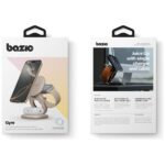 Wireless Charger Bazic Gomag Gyre Foldable 3in1 15W Fast Charging gold - imagine 8