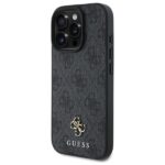 Guess GUHMP16LP4SM4MK iPhone 16 Pro 6.3" black hardcase 4G Small Classic MagSafe - imagine 2