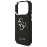 Case Guess Grained Big 4G Classic Logo for iPhone 17 Pro black - imagine 6
