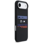 BMW M Silicon Horizontal Line MagSafe Case for iPhone Air Black - imagine 4