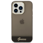 Guess GUHCP14LHGCOK iPhone 14 Pro 6,1" black hardcase Translucent - imagine 3