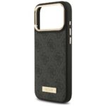 Guess 4G Logo Plate MagSafe Case for iPhone 17 Pro Max Black - imagine 6