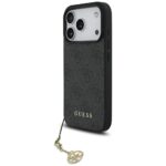 Guess 4G Charms Collection MagSafe case for iPhone 17 Pro black