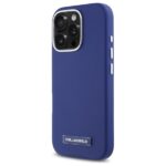 Karl Lagerfeld KLHMP16LPGMSRPB iPhone 16 Pro 6.3" blue hardcase FW Metal Plate MagSafe - imagine 2