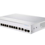 Cisco CBS250-8T-E-2G | Switch | 8x RJ45 1000Mb/s PoE, 2x RJ45/SFP Combo