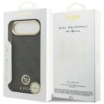 Case Guess 4G Strass Logo MagSafe for iPhone Air black - imagine 8