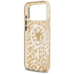 Guess Leopard Glitter MagSafe Case for iPhone 17 Pro Max Brown - imagine 7