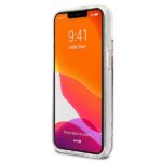 Guess GUHCP13SLGPEPI iPhone 13 mini 5,4" pink hardcase Peony Liquid Glitter - imagine 5