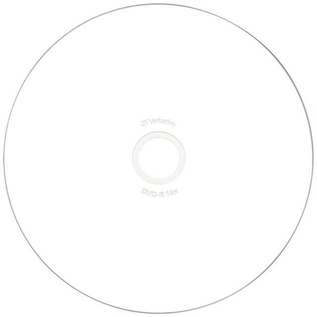 DVD-R Verbatim Inkjet Printable 4.7GB 16X 25pcs 43538 - imagine 2