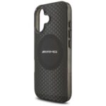 Case AMG Double Layer Transparent        Graphics MagSafe for iPhone 17 black - imagine 6