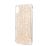 Guess GUHCI61PCU4GLGO iPhone Xr gold hard case 4G Glitter - imagine 3