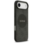 Case Guess 4G Circle Classic Logo MagSafe for iPhone Air black - imagine 4