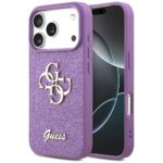 Case Guess Fixed Glitter Big 4G for iPhone 17 Pro lilac