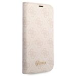 Guess GUBKP14XHG4SHP iPhone 14 Pro Max 6,7" pink book 4G Vintage Gold Logo - imagine 5