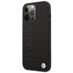 BMW BMHMP14LSLLBK iPhone 14 Pro 6,1" black hardcase Signature Logo Imprint Magsafe - imagine 2