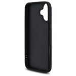 Guess GUHCP16SPSQSQSK iPhone 16 6.1" black hardcase Quiled Metal Logo - imagine 7