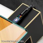 USAMS braided cable U41 USB-C 2m 2A red SJ395USB02 (US-SJ395) - imagine 3