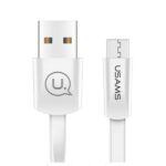 USAMS U2 Flat Cable microUSB 1.2m white SJ201MIC02 (US-SJ201)