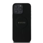 Guess GUHMP16LPSAHMCK iPhone 16 Pro 6.3" black hardcase Saffiano Classic Logo MagSafe - imagine 3