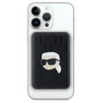 Karl Lagerfeld Induction Powerbank KLPB5FPGKSKIHK 16W 5000mAh black Karl Head Pin MagSafe - imagine 2