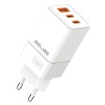 Beline Charger 2x USB-C + 1x USB 65Wwhite (only head) PD 3.0 + QC 3.0 BLN3CW65 GaN