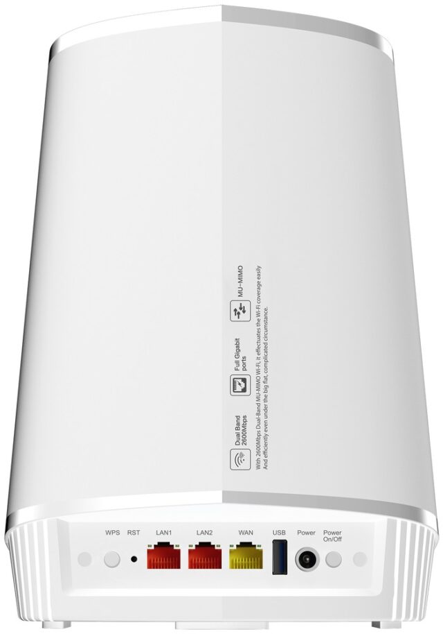 Totolink A7100RU | WiFi Router | AC2600, Dual Band, MU-MIMO, 3x RJ45 1000Mb/s, 1x USB - imagine 3