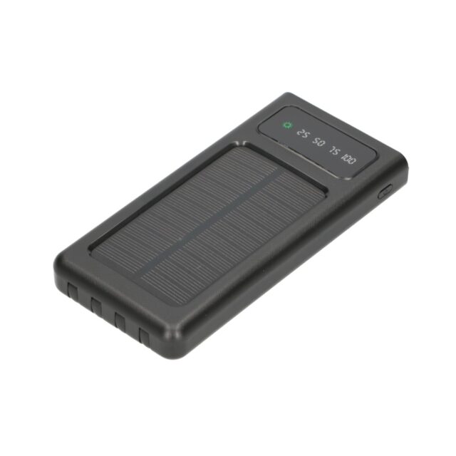 Extralink EPB-091 10000mAh Black | Powerbank | Solar Power bank, USB-C - imagine 8