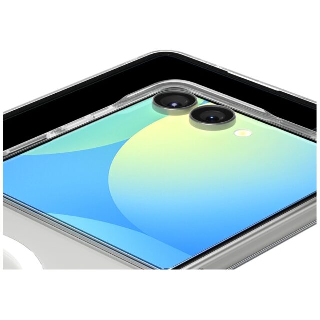 Case Spigen AirSkin Mag MagSafe for Samsung Galaxy Z Flip7 transparent - imagine 8