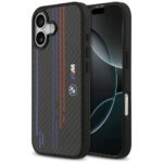 Case BMW M Kevlar Lines & Logo MagSafe for iPhone 17 black
