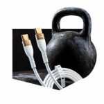 3MK HyperSilicone Cable USB-C/USB-Ckabel 2m 100W Biały/White - imagine 3