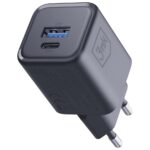 Ładowarka sieciowa 3MK Hyper Charger PD   33W GaN QC4+ PPS AFC FCP SCP USB-A + USB-C czarny - imagine 8